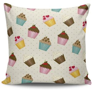 Kissy Perna, NKRLNT-009, 43x43 cm, Multicolor Kissy Perna, NKRLNT-009, 43x43 cm, Multicolor