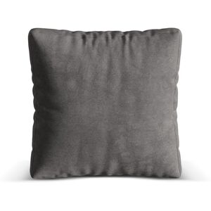 Perna decorativa, Martina-120, Micadoni Home, 55x55 cm, catifea, gri Perna decorativa, Martina-120, Micadoni Home, 55x55 cm, catifea, gri