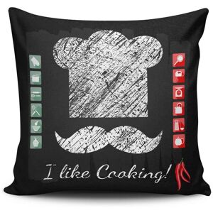 Cushion Love Perna, NKRLNT-307, 43x43 cm, Multicolor Cushion Love Perna, NKRLNT-307, 43x43 cm, Multicolor