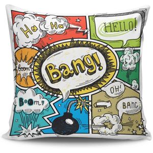 Kissy Perna, NKRLNT-098, 43x43 cm, Multicolor Kissy Perna, NKRLNT-098, 43x43 cm, Multicolor
