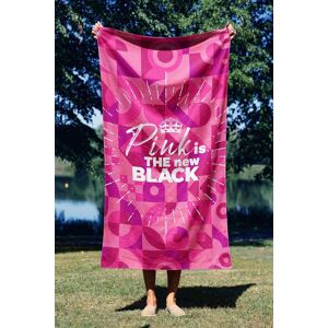 Astacura Prosop de plaja, L'essentiel Maison, Pink is The New Black 90, 90x150 cm, Multicolor Astacura Prosop de plaja, L'essentiel Maison, Pink is The New Black 90, 90x150 cm, Multicolor