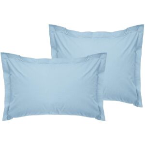 Set 2 fete de perna Oxford Satin, L'essentiel Maison, De Blue, Albastru Set 2 fete de perna Oxford Satin, L'essentiel Maison, De Blue, Albastru