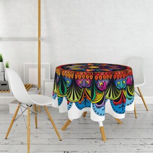 Pearl Home - Kitchen Fata de masa, Hermia, 994PRL1102, Diametru: 160 cm, Multicolor Pearl Home - Kitchen Fata de masa, Hermia, 994PRL1102, Diametru: 160 cm, Multicolor