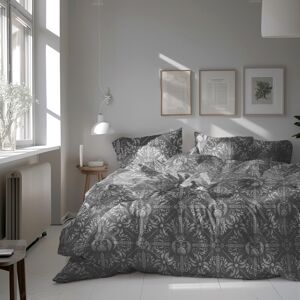 Lenjerie de pat dubla King Size, Wol, Bedora, 4 piese, 240x240 cm, bumbac satinat 200 TC, multicolor Lenjerie de pat dubla King Size, Wol, Bedora, 4 piese, 240x240 cm, bumbac satinat 200 TC, multicolor