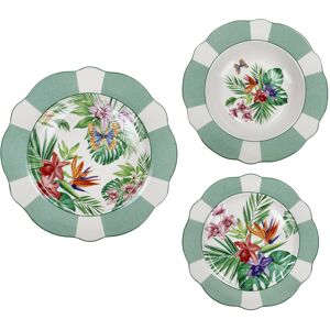 Serviciu de masa 18 piese, Oasi, Brandani, portelan New Bone China Serviciu de masa 18 piese, Oasi, Brandani, portelan New Bone China