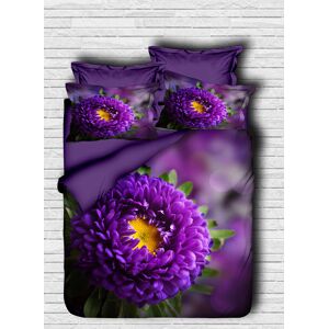 Pearl Home Lenjerie de pat dubla 3 piese, L'essentiel Maison, 136, Purple / Green / Yellow Pearl Home Lenjerie de pat dubla 3 piese, L'essentiel Maison, 136, Purple / Green / Yellow