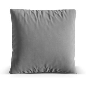 Perna decorativa, Nuria-88, Micadoni Home, 40x40 cm, catifea, gri Perna decorativa, Nuria-88, Micadoni Home, 40x40 cm, catifea, gri