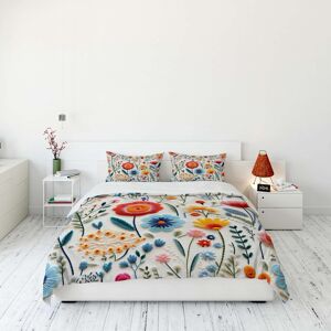 Lenjerie de pat dubla King (FR), 3 piese, L'essentiel Maison, FLW_DVT25-3, Multicolor Lenjerie de pat dubla King (FR), 3 piese, L'essentiel Maison, FLW_DVT25-3, Multicolor