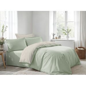 Lenjerie de pat dubla King (FR), L'essentiel Maison, Light Green, Crem, Verde deschis, Crem Lenjerie de pat dubla King (FR), L'essentiel Maison, Light Green, Crem, Verde deschis, Crem