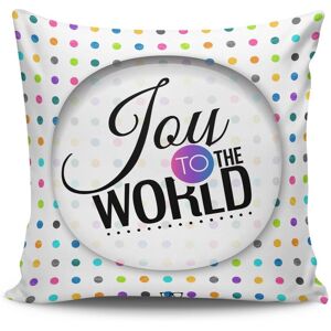 Kissy Perna, NKRLNT-030, 43x43 cm, Multicolor Kissy Perna, NKRLNT-030, 43x43 cm, Multicolor