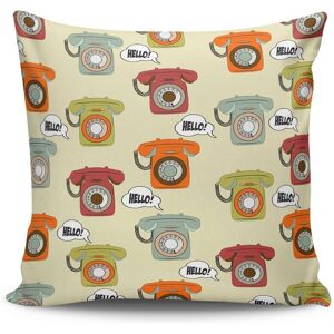 Kissy Perna, NKRLNT-091, 43x43 cm, Multicolor Kissy Perna, NKRLNT-091, 43x43 cm, Multicolor