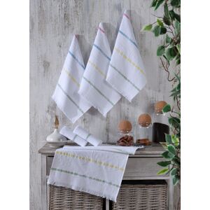 Şaheser Set prosoape, L'essentiel Maison, Viola, Alb / Galben / Albastru / Verde / Roz Şaheser Set prosoape, L'essentiel Maison, Viola, Alb / Galben / Albastru / Verde / Roz