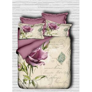 Pearl Home Lenjerie de pat dubla, L'essentiel Maison, 125, Lilac / White / Green Pearl Home Lenjerie de pat dubla, L'essentiel Maison, 125, Lilac / White / Green