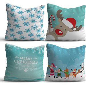 Kırlent Store Set perne decorative , NYXMAS11, Multicolor Kırlent Store Set perne decorative , NYXMAS11, Multicolor