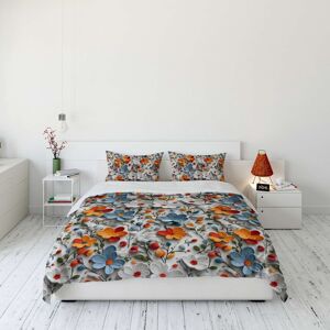 Lenjerie de pat dubla King (FR), 3 piese, L'essentiel Maison, FLW_DVT25-23, Multicolor Lenjerie de pat dubla King (FR), 3 piese, L'essentiel Maison, FLW_DVT25-23, Multicolor