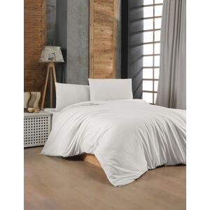 Lenjerie de pat dubla Super King (FR), L'essentiel Maison, White, Alb Lenjerie de pat dubla Super King (FR), L'essentiel Maison, White, Alb