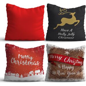 Kırlent Store Set perne decorative , NYXMAS08, Multicolor Kırlent Store Set perne decorative , NYXMAS08, Multicolor