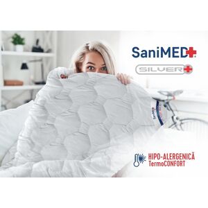 Pilota Alcam, SaniMed® 180x200 cm, microfibra matlasata hipoalergenica, 250g/mp umplutura cu tratament SILVERPLUS® Pilota Alcam, SaniMed® 180x200 cm, microfibra matlasata hipoalergenica, 250g/mp umplutura cu tratament SILVERPLUS®