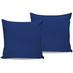 Set 2 fete de perna Satin (FR), L'essentiel Maison, De Dark Blue, Albastru inchis Set 2 fete de perna Satin (FR), L'essentiel Maison, De Dark Blue, Albastru inchis