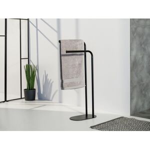 Suport pentru prosoape Levante, Wenko, 30x17x79 cm, otel, negru Suport pentru prosoape Levante, Wenko, 30x17x79 cm, otel, negru