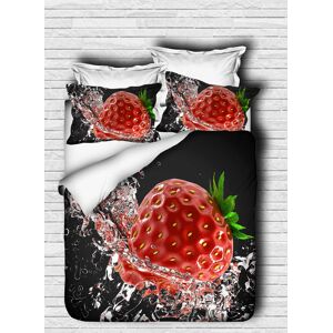 Pearl Home Lenjerie de pat dubla 3 piese, L'essentiel Maison, 111, Black / White / Red / Green Pearl Home Lenjerie de pat dubla 3 piese, L'essentiel Maison, 111, Black / White / Red / Green