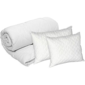 Set Alcam, 2 perne microfibra 50x70 cm si pilota matlasata 200x220 cm Set Alcam, 2 perne microfibra 50x70 cm si pilota matlasata 200x220 cm