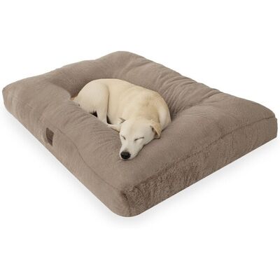 Pat pentru animale de companie, Paws & Whiskers, Max Dog 80 x 100, Material exterior: 100% poliester, Bej Pat pentru animale de companie, Paws & Whiskers, Max Dog 80 x 100, Material exterior: 100% poliester, Bej