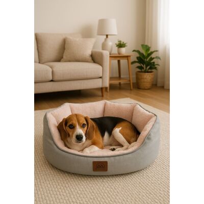 Pat pentru animale de companie, Paws & Whiskers, Coco M, Material exterior: 100% poliester, Roz Pat pentru animale de companie, Paws & Whiskers, Coco M, Material exterior: 100% poliester, Roz