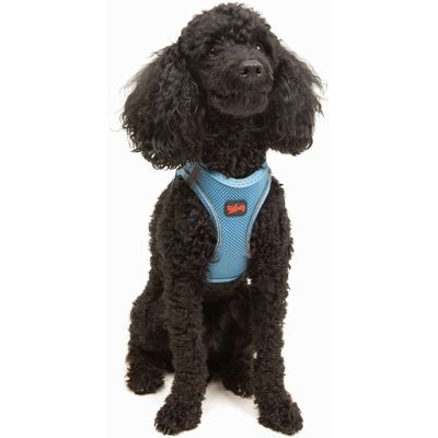 Ham pentru câini, Paws & Whiskers, Air-Mesh, Poliester, Albastru Ham pentru câini, Paws & Whiskers, Air-Mesh, Poliester, Albastru