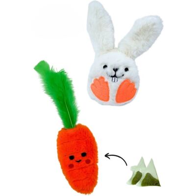 Jucărie pentru pisici, Paws & Whiskers, Miyav 1021, Plus, Alb / Portocaliu Jucărie pentru pisici, Paws & Whiskers, Miyav 1021, Plus, Alb / Portocaliu