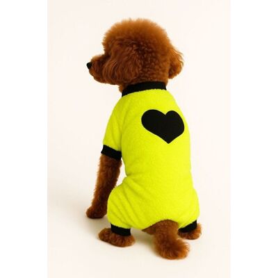 Hanorac pentru câini, Paws & Whiskers, Neongreenjumpsuit, Verde Hanorac pentru câini, Paws & Whiskers, Neongreenjumpsuit, Verde