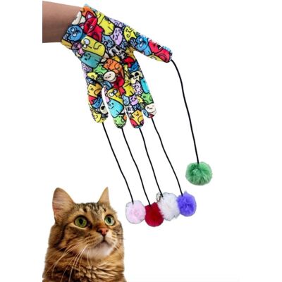 Jucărie pentru pisici, Paws & Whiskers, Miyav 1017, ȚESĂTURĂ 100% BUMBAC, Multicolor Jucărie pentru pisici, Paws & Whiskers, Miyav 1017, ȚESĂTURĂ 100% BUMBAC, Multicolor