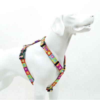 Ham pentru câini, Paws & Whiskers, Alliens, Poliester, Multicolor Ham pentru câini, Paws & Whiskers, Alliens, Poliester, Multicolor