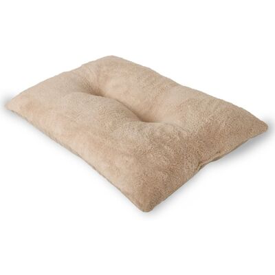 Pat pentru animale de companie, Paws & Whiskers, Polly Dog 50 x 70, Material exterior: 100% poliester, Crem / Bej Pat pentru animale de companie, Paws & Whiskers, Polly Dog 50 x 70, Material exterior: 100% poliester, Crem / Bej