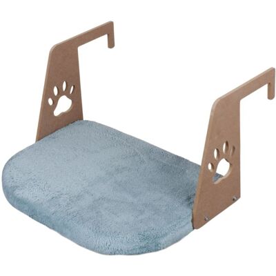 Pat pentru pisici, Paws & Whiskers, Riana, Tesatura Welsoft, Turcoaz Pat pentru pisici, Paws & Whiskers, Riana, Tesatura Welsoft, Turcoaz