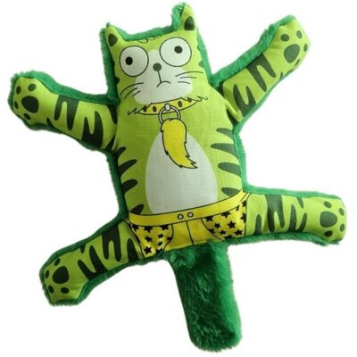 Jucărie pentru câini, Paws & Whiskers, Havhav 1022, MATERIAL TEXTIL PLUȘAT/MATERIAL TEXTIL POLIESTER, Verde Jucărie pentru câini, Paws & Whiskers, Havhav 1022, MATERIAL TEXTIL PLUȘAT/MATERIAL TEXTIL POLIESTER, Verde