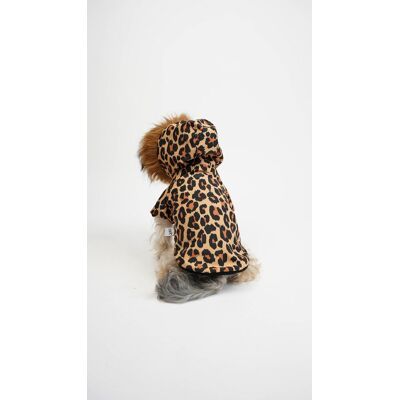 Hanorac pentru câini, Paws & Whiskers, Leopar Coat, Multicolor Hanorac pentru câini, Paws & Whiskers, Leopar Coat, Multicolor