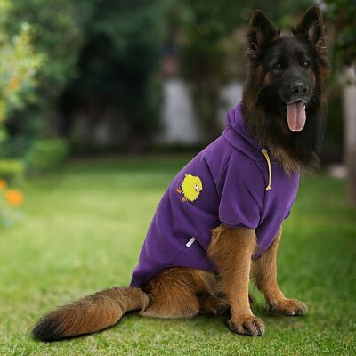 Hanorac pentru câini, Paws & Whiskers, Purplechicksweat, Mov Hanorac pentru câini, Paws & Whiskers, Purplechicksweat, Mov