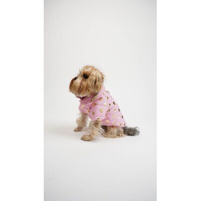 Hanorac pentru câini, Paws & Whiskers, Amour Coat, Roz Hanorac pentru câini, Paws & Whiskers, Amour Coat, Roz