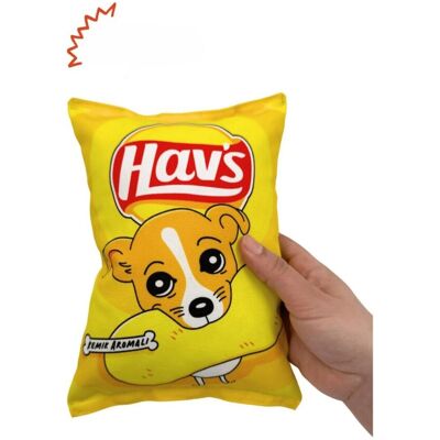 Jucărie pentru câini, Paws & Whiskers, Havhav 1007, Poliester, Galben Jucărie pentru câini, Paws & Whiskers, Havhav 1007, Poliester, Galben