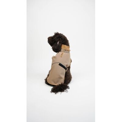 Hanorac pentru câini, Paws & Whiskers, Shoft Shell Raincoat, Bej Hanorac pentru câini, Paws & Whiskers, Shoft Shell Raincoat, Bej