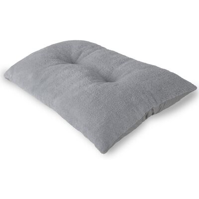 Pat pentru animale de companie, Paws & Whiskers, Polly Dog 50 x 70, Material exterior: 100% poliester, Gri deschis / Gri Pat pentru animale de companie, Paws & Whiskers, Polly Dog 50 x 70, Material exterior: 100% poliester, Gri deschis / Gri