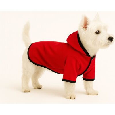 Hanorac pentru câini, Paws & Whiskers, Sofshellredraincoat, Rosu Hanorac pentru câini, Paws & Whiskers, Sofshellredraincoat, Rosu