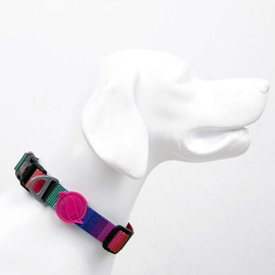 Zgarda pentru câini, Paws & Whiskers, Wave, Multicolor Zgarda pentru câini, Paws & Whiskers, Wave, Multicolor