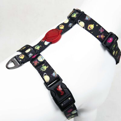 Ham pentru câini, Paws & Whiskers, Space, Poliester, Multicolor Ham pentru câini, Paws & Whiskers, Space, Poliester, Multicolor