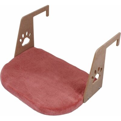 Pat pentru pisici, Paws & Whiskers, Riana, Tesatura Welsoft, Coral Pat pentru pisici, Paws & Whiskers, Riana, Tesatura Welsoft, Coral