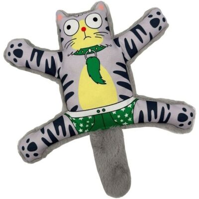 Jucărie pentru câini, Paws & Whiskers, Havhav 1023, MATERIAL TEXTIL PLUȘAT/MATERIAL TEXTIL POLIESTER, Gri Jucărie pentru câini, Paws & Whiskers, Havhav 1023, MATERIAL TEXTIL PLUȘAT/MATERIAL TEXTIL POLIESTER, Gri