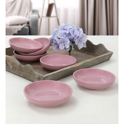 Keramika Set boluri ceramice pentru sos, Hermia, 275KRM1458, Antibacterian, Mov Keramika Set boluri ceramice pentru sos, Hermia, 275KRM1458, Antibacterian, Mov