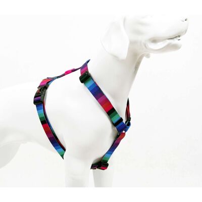 Ham pentru câini, Paws & Whiskers, Wave, Poliester, Multicolor Ham pentru câini, Paws & Whiskers, Wave, Poliester, Multicolor