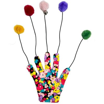 Jucărie pentru pisici, Paws & Whiskers, Miyav 1016, ȚESĂTURĂ 100% BUMBAC, Multicolor Jucărie pentru pisici, Paws & Whiskers, Miyav 1016, ȚESĂTURĂ 100% BUMBAC, Multicolor